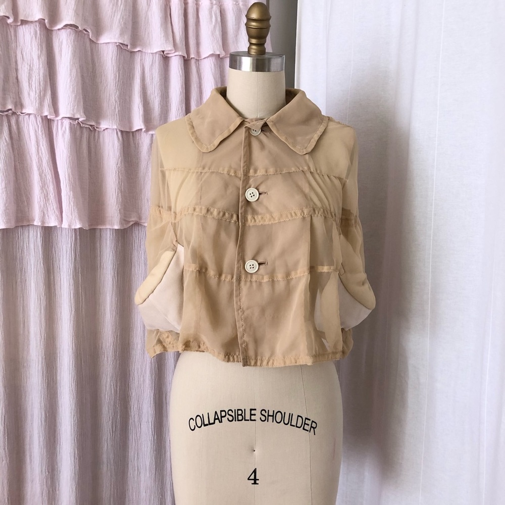 Authentic Comme Des Garcons AD2009 Wonderland cape